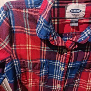 Plaid Button up